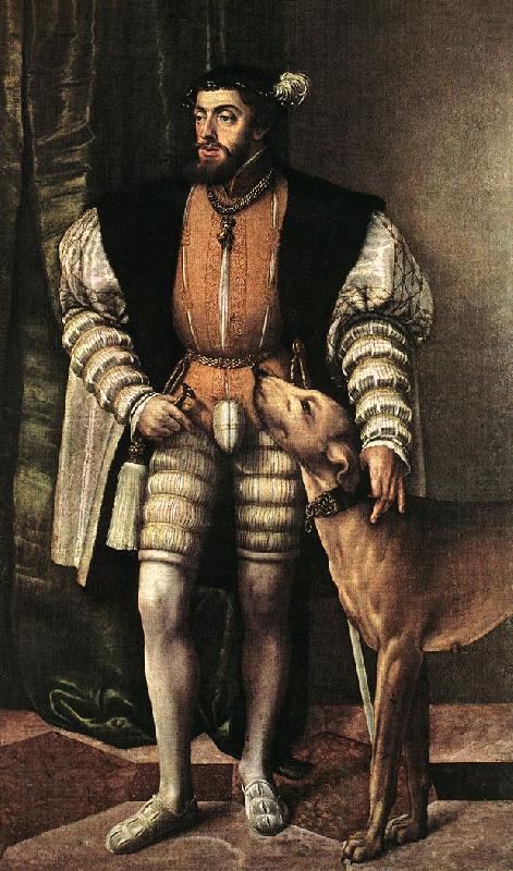 Portrait of Emperor Charles V sg, SEISENEGGER, Jacob